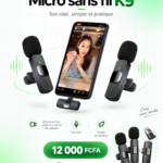 Micro cravate K9 sans fil